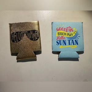 NWOT Drink Sleeve 2 Pc. Set, Teacher Appreciation Gift